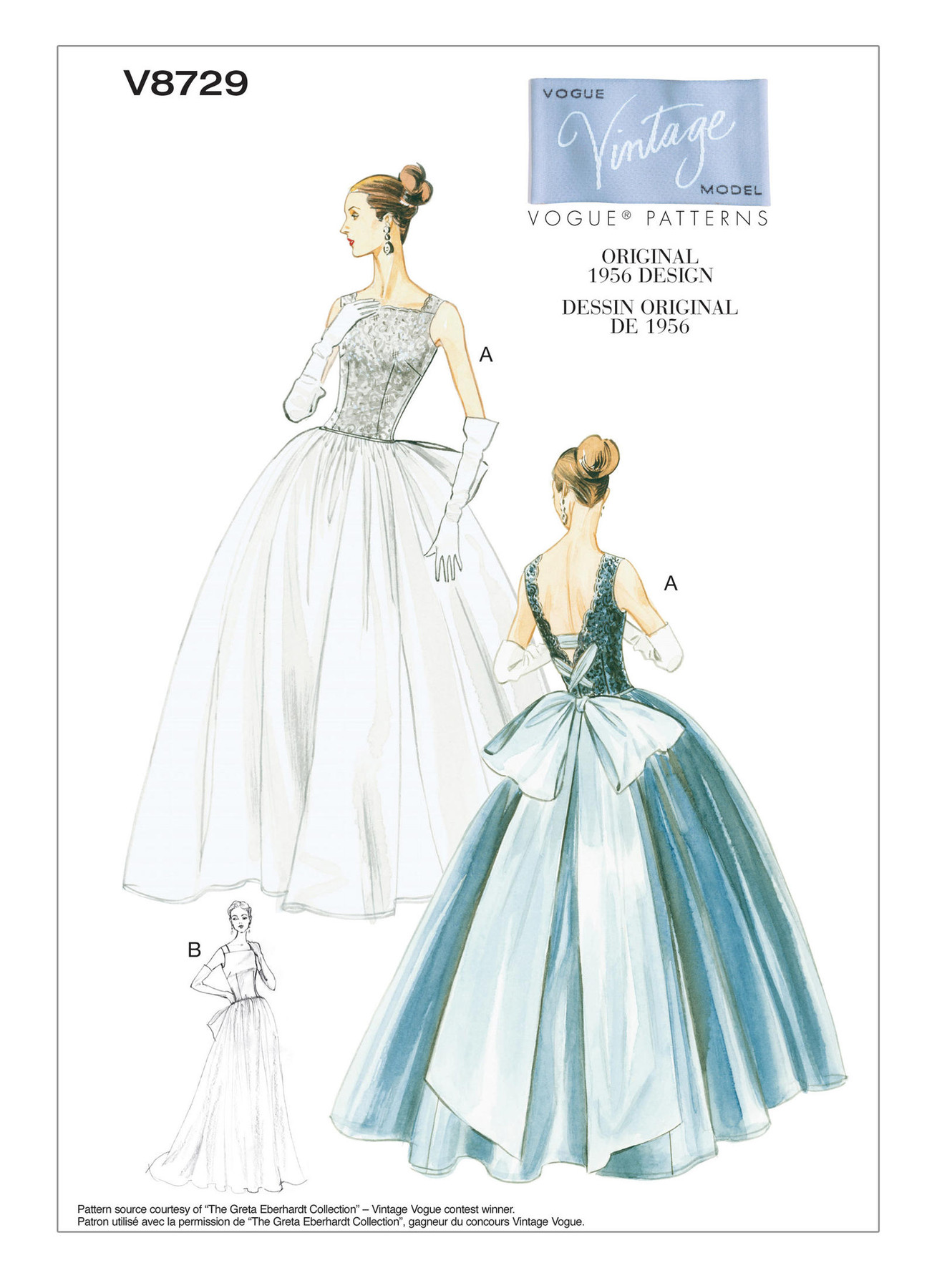 vogue patterns wedding dresses