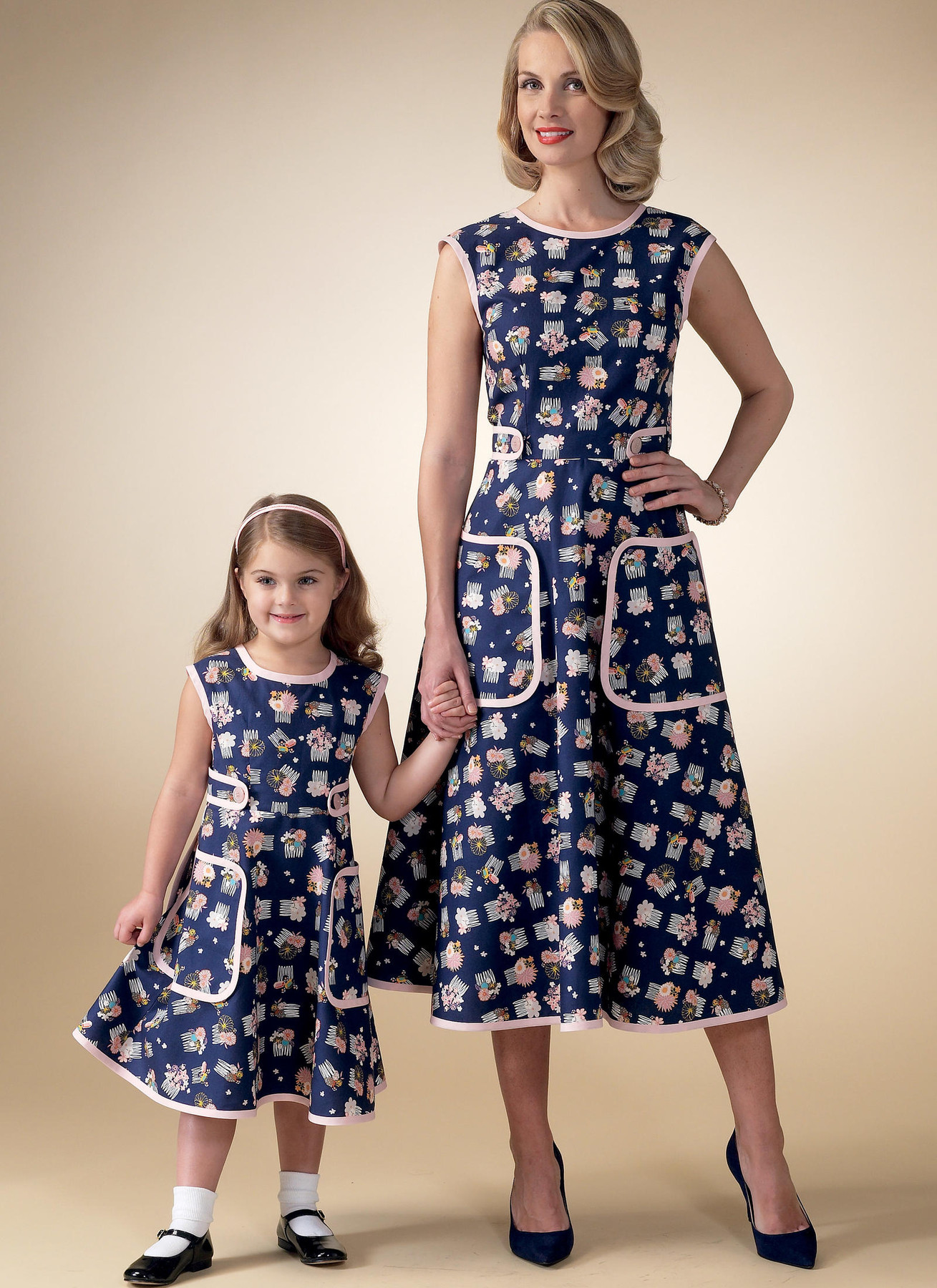 matching children's dresses