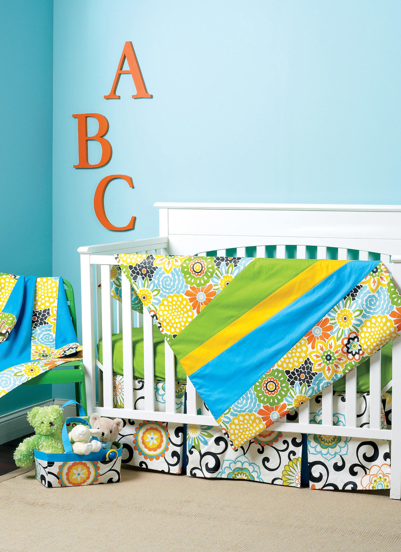 crib bedding patterns mccalls