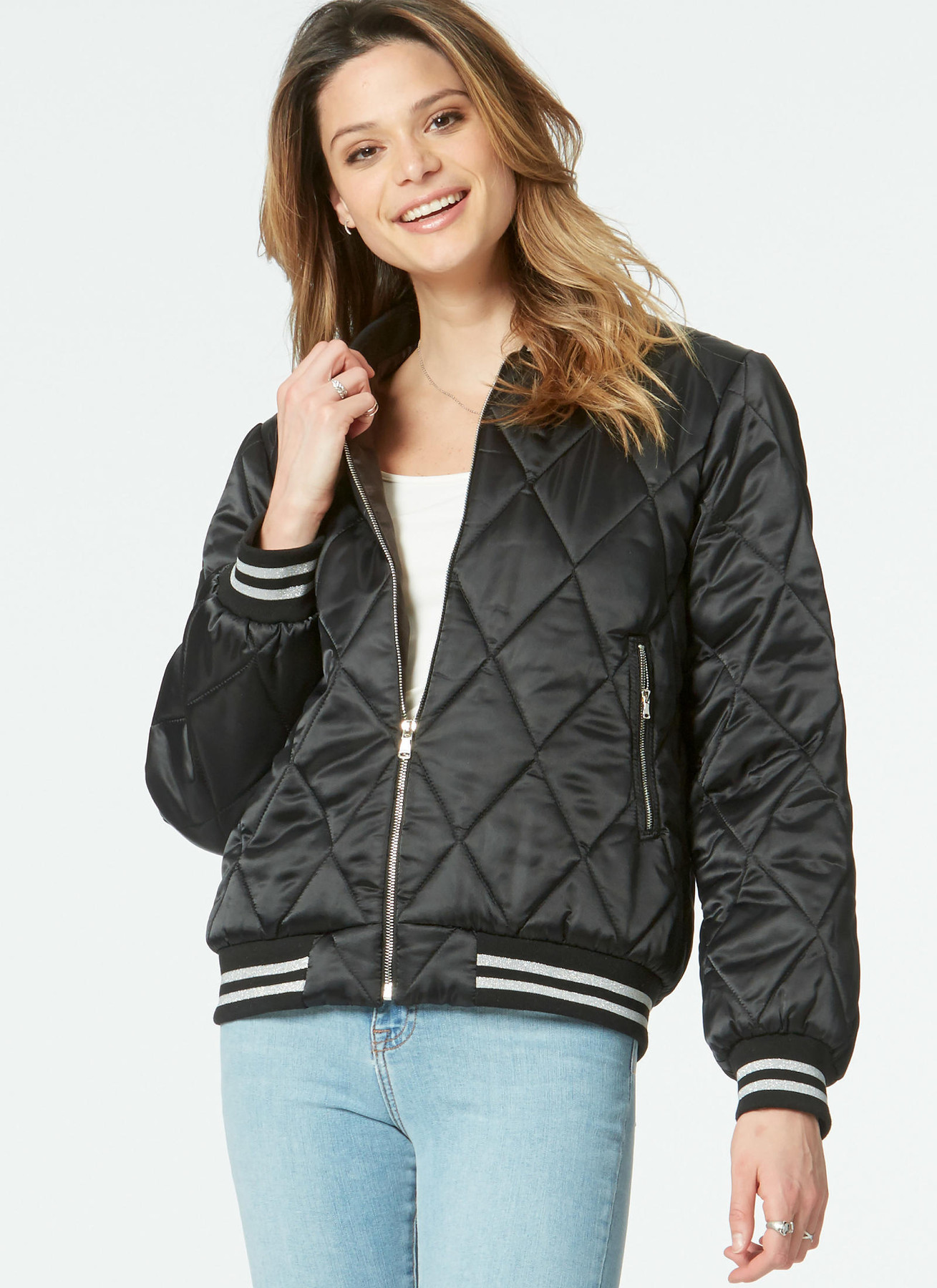M7637 | Misses' and Men's Bomber Jackets | McCall's Patterns