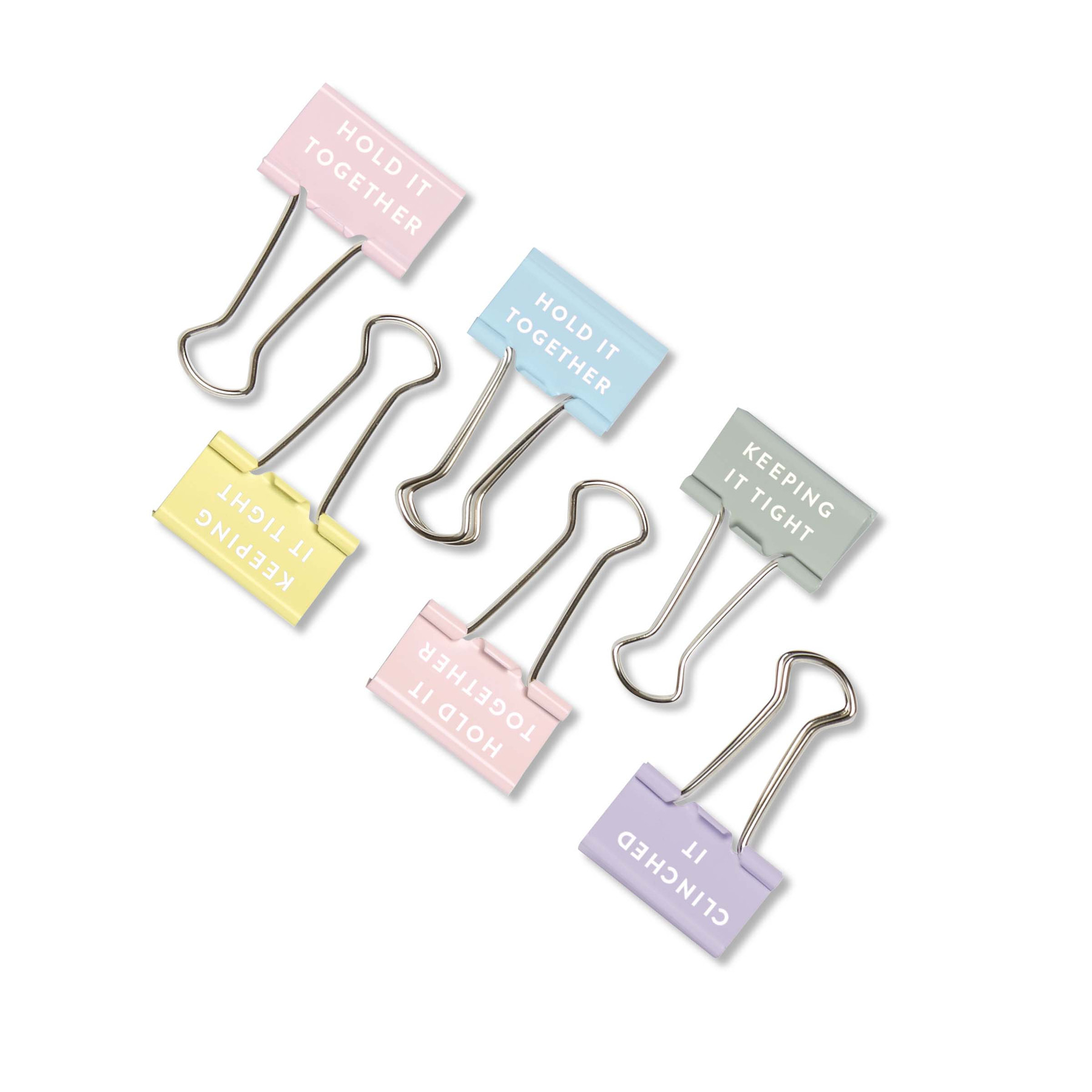 binder clip size chart