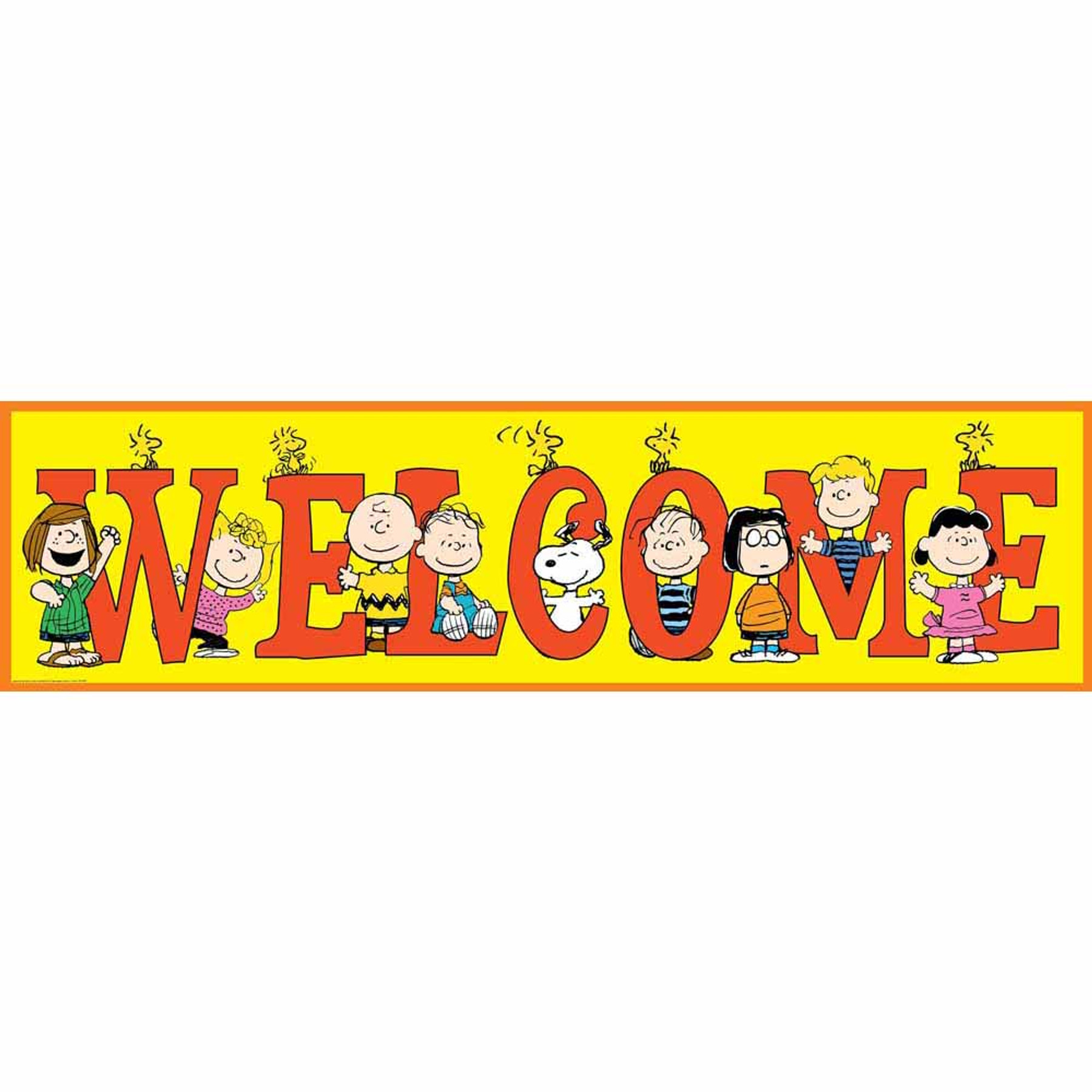 お気にいる】 Peanuts Snoopy huge rare classroom banner Things Turn