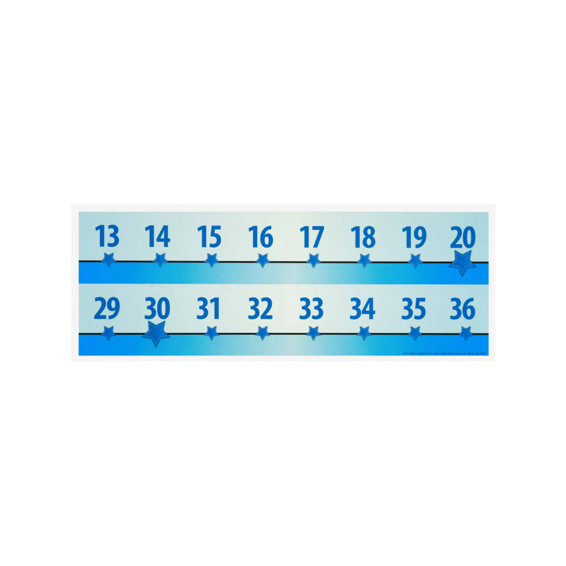 number line 20 to 100 number set eureka school