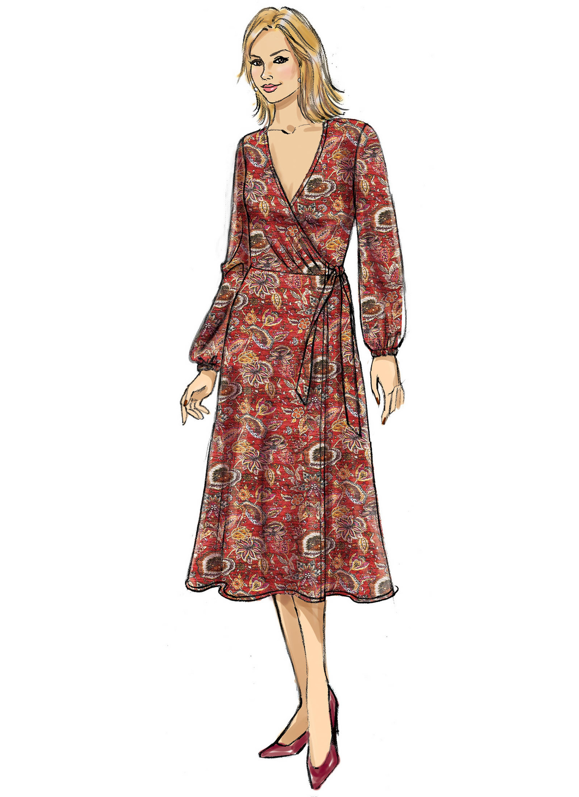 B6703 | Misses'/Women's Dress | Butterick Patterns