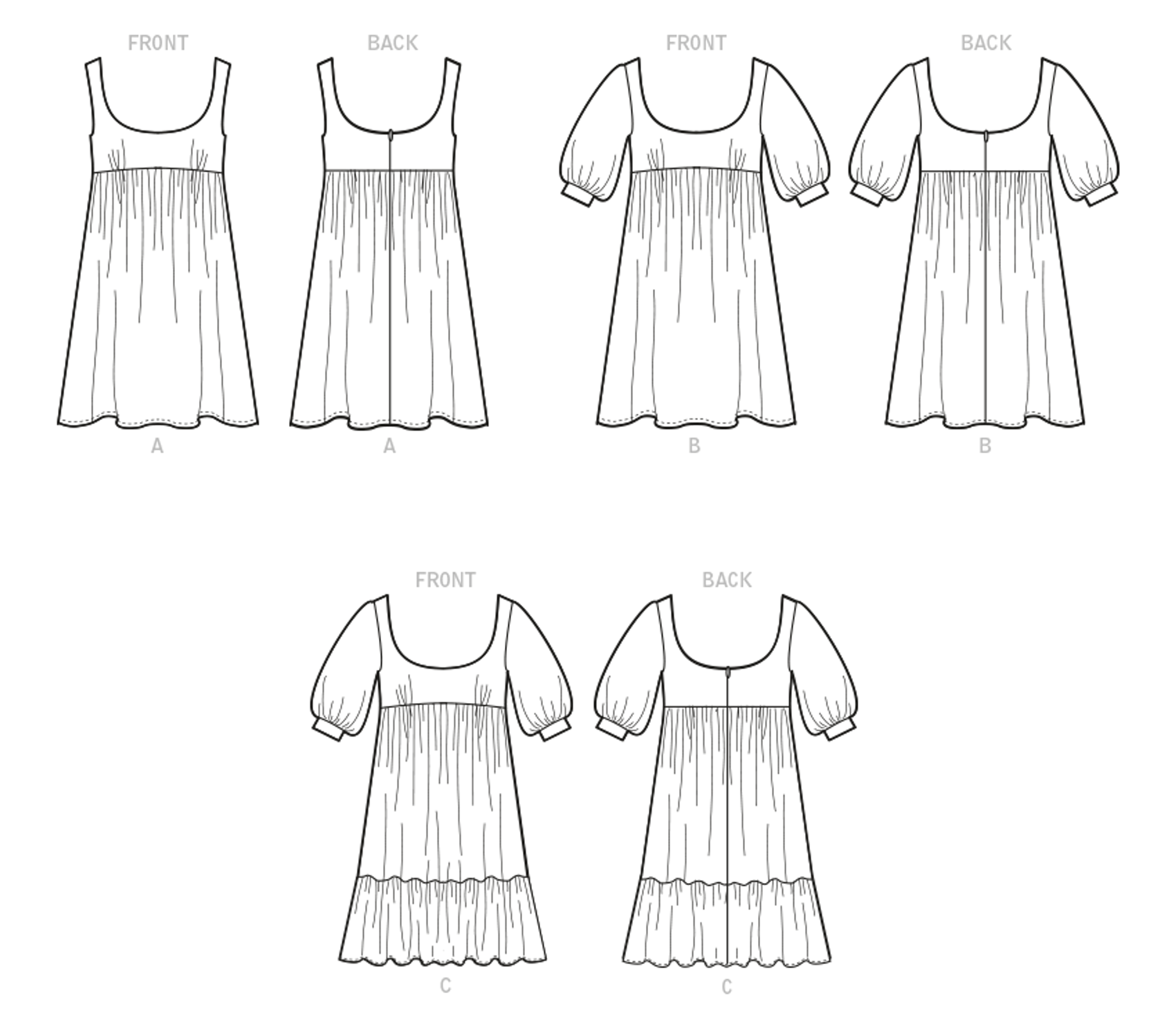 M8197 | Misses' Dresses | McCall's Patterns