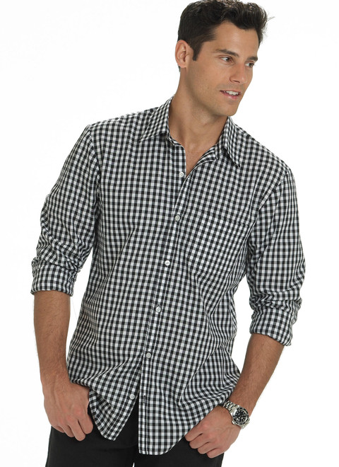 button down shirt men