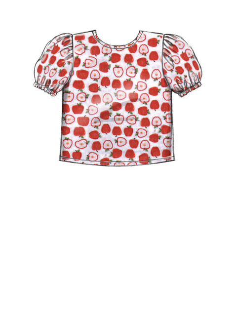McCall's M7829 (Digital) | Children's/Girls' Tops and Jumpers