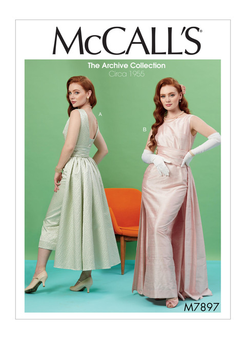 McCall's M7897 (Digital) | Misses' Dresses | Front of Envelope