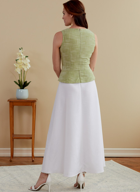 Butterick B6759 | Misses' Dress, Sash & Belt