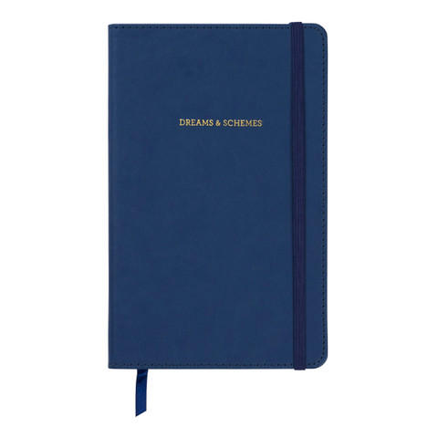 Blue Leatherette Journal, 5 x 8