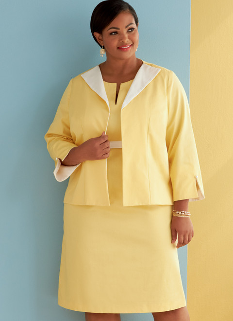 Butterick B6822 (Digital) | Women's Jacket, Dress & Top with C/D, DD, DDD, G, H Cup Sizes