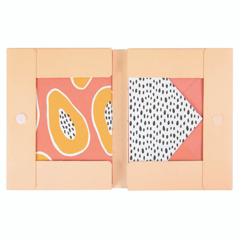 Folding Box Card Set - Papaya
