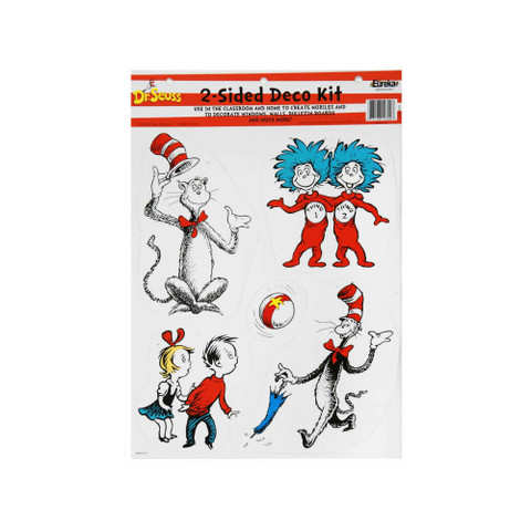 Cat in the Hat™ Characters 2-Sided Deco Kit