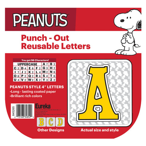 Peanuts® Touch of Class Deco Letters