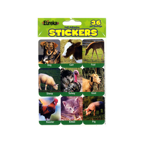 Farm Animals Giant Stickers