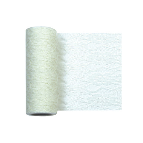 Offray Lacey Ribbon Ivory