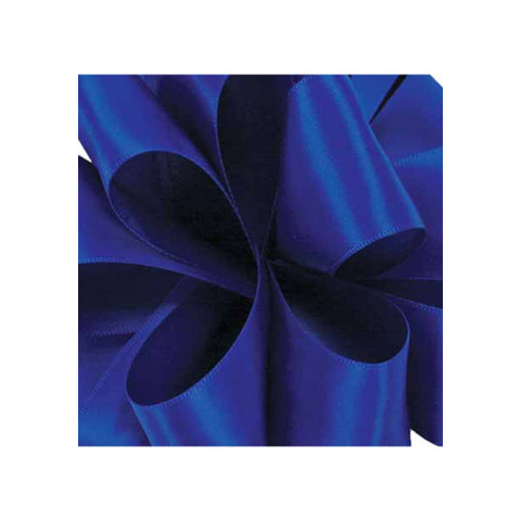 Offray Double Face Satin Ribbon Cobalt