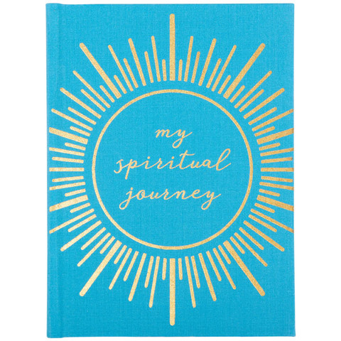 My Spiritual Journey Guided Journal - Teal