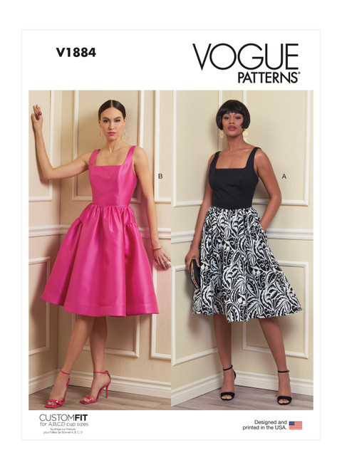 Vogue Patterns V1884 | Misses' Dress