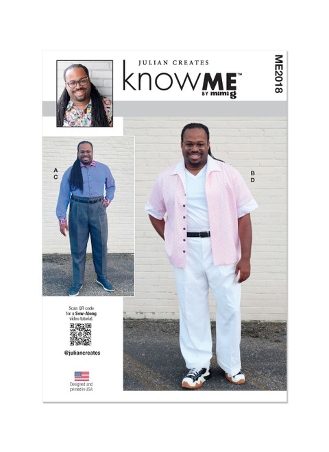 Know Me ME2018 | Men's Shirt and Pants by Julian Creates | Front of Envelope