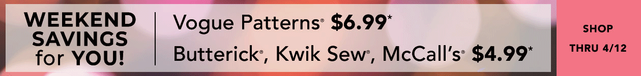 V $6.99*, BKM $4.99* Sale V $6.99*, BKM $4.99* Sale