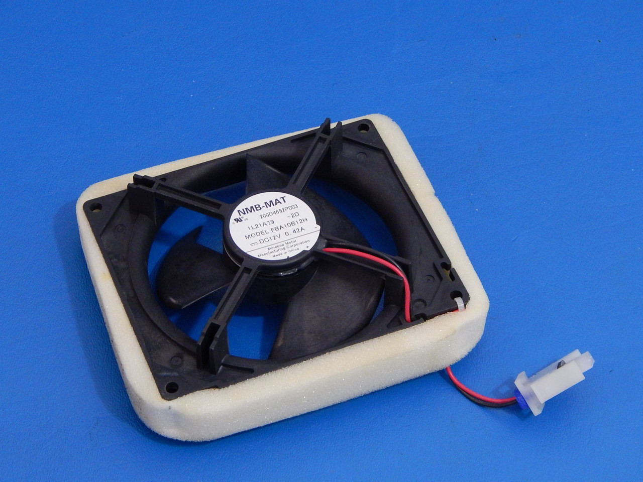 Ge Cafe Sxside Refrigerator Cscp5ugxcfss Fridge Side Evaporator Fan 200d4692p003 Ice Cold Beer Appliance Parts