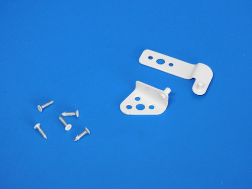 GE Refrigerator PFE29PSDA SS Ice Room Door Hinges WR13X10972 WR13X10973