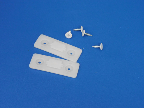 Kenmore Refrigerator 79574025412 Door Flipper Hinge Mounts