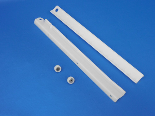LG Refrigerator LFX25973ST Crisper Drawer Side Rails & 3/4" Wheels