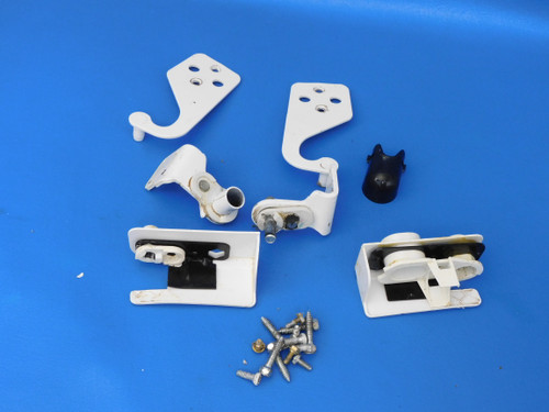 Whirlpool Refrigerator GSF26C4EXW02 Door Hinges W10247901 W10249940