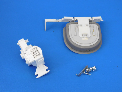 Kenmore Refrigerator 79573157610 Ice Chute Door & Motor ABN72938907 EAU59551204