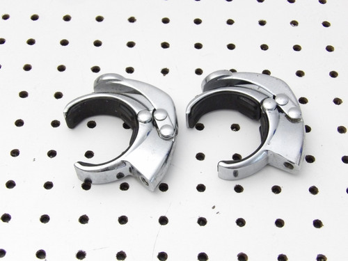 Harley-Davidson OEM 49mm Windshield Windscreen Clamps (2)