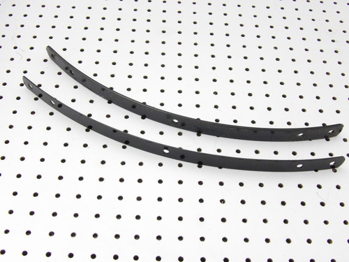 Harley Davidson OEM Detachable Windshield 17.5" Horizontal Brackets Black