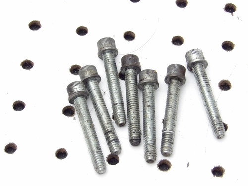 Harley-Davidson OEM Grade 8 1/4x20 42mm Socket Head Bolts (7)