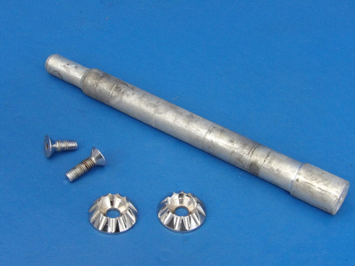 For Harley-Davidson 08-26 Touring 25mm Front Axle With Starburst End Caps