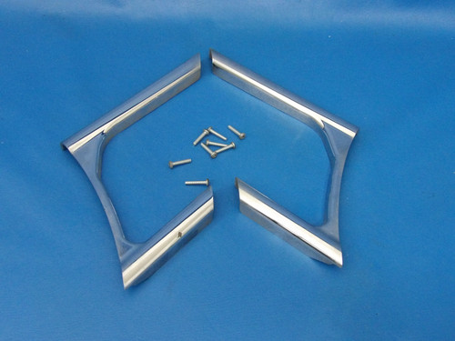 Harley Davidson Touring OEM Luggage Rack Tour-Pak Support Chrome Trim 47200081