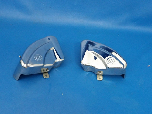 Harley-Davidson 08-13 Touring OEM Air Wing Caliper Covers 44729-09