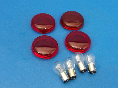 Harley-Davidson OEM Bullet Turn Signal Lenses & Bulbs 67800645