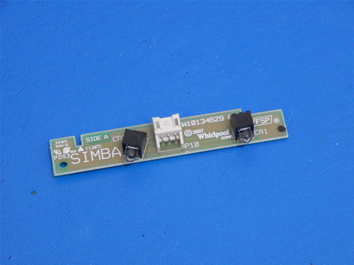 Whirlpool Gold SxSide Refrigerator GS5VHAXWY01 Dispenser Light Board W10245284