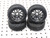 CEN Ford F250 Custom Lift Gunmetal KG1 Forged Vile Wheels & Fury Tires CD0651