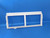 Dacor Refrigerator EF36BNDFSS Crisper Cover Frame (no glass)