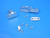 GE Upright Freezer FUF14DLRD WW Door Hinges WR13X27213 WR13X27212