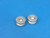 Harley-Davidson 14-25 OEM 49mm Fork Tube Caps Plugs 45500117