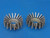 Triumph BSA Exhaust 1 3/4" Finned Exhaust Clamps