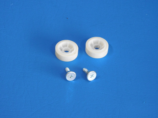 Whirlpool Refrigerator WRF993FIFM00 Left Large Crisper Drawer Wheels W10742424