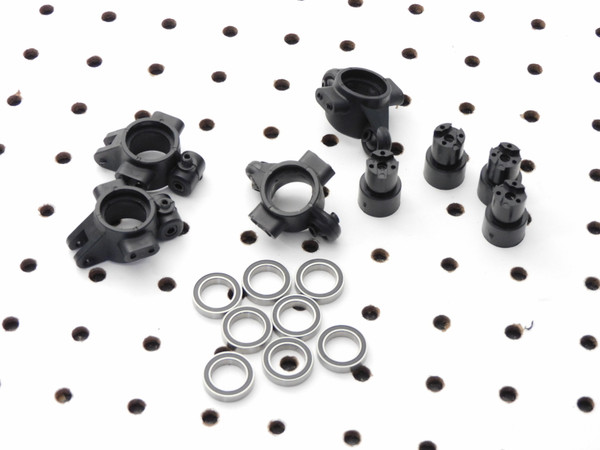 Kyosho Fazer MK-2 Front & Rear Axles Carriers & Bearings FA505B FA503 BRG008