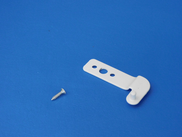 GE Refrigerator PFE28KMKQES Ice Room Door Upper Hinge WR13X10972