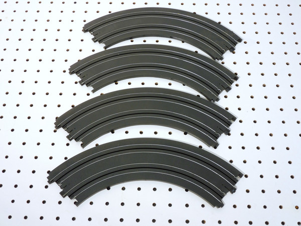 AFX HO 1:64 Scale 9" R Curve 229MM 1/4 Circle Track (4) 503349