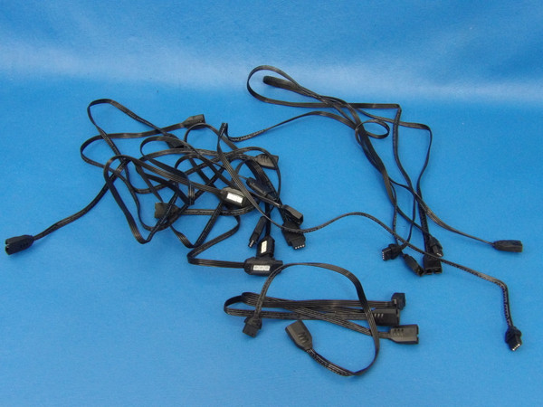 XKGlow Motorcycle 4 Pin Pro Accent Light Kit 3 Bulb LED Lights (6) & Extensions