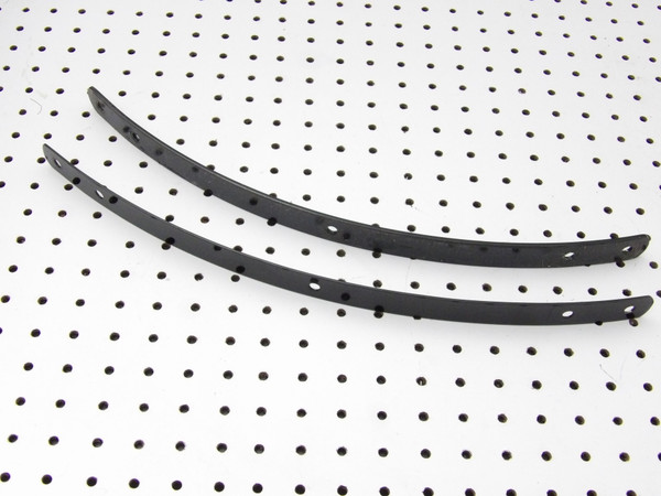 Harley Davidson OEM Detachable Windshield 17.5" Horizontal Brackets Black